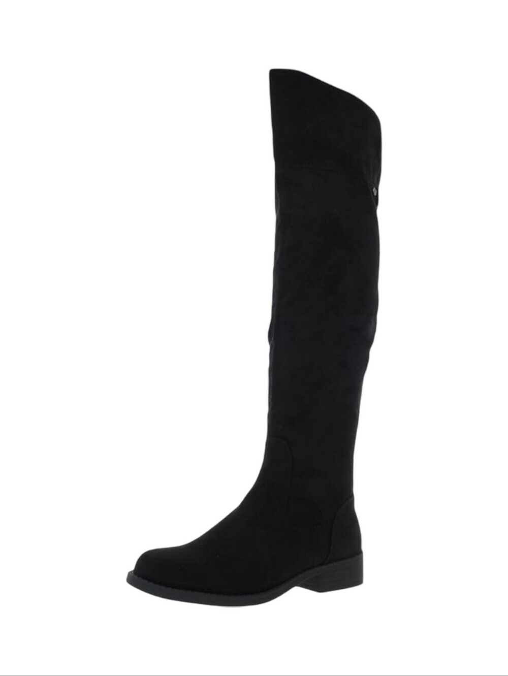 NWOT Sun & Stone Over-The-Knee Black faux Suede Boot - Women 7.5
